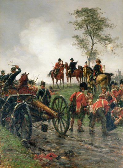 Wellington à Waterloo, 1886 - Ernest Crofts